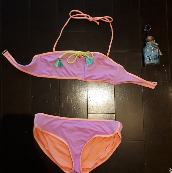👙 Victoria secret neon bikini NWOT👙 - Picture 2 of 5